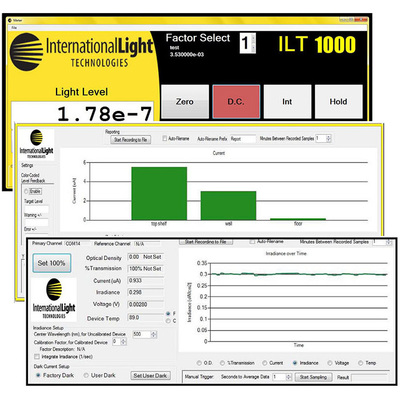 DataLight II 光辐照度测量软件